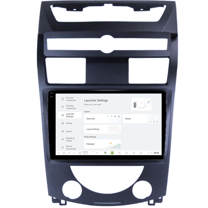 Navigatie dedicata Ssangyong Rexton 2006-2012, DUDU3, 4GB RAM 64GB ROM, Octacore, Platforma 8581, Android, Display QLED 9", DSP, Carplay&AndroidAuto [5]