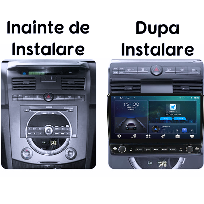 Navigatie dedicata SsangYong Rexton 2006-2012 Tesla cu butoane rotative model 2024, 4GB RAM 64GB ROM, Procesor Quadcore, Android 14, Display QLED 10", DSP, Carplay&Android Auto [7]