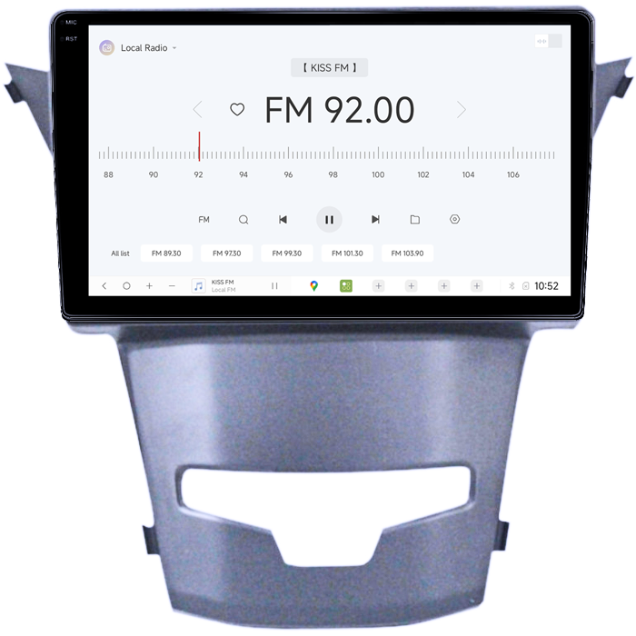 Navigatie dedicata Ssangyong Actyon 2013-2017, DUDU3, 4GB RAM 64GB ROM, Octacore, Platforma 8581, Android, Display QLED 9", DSP, Carplay&AndroidAuto [4]