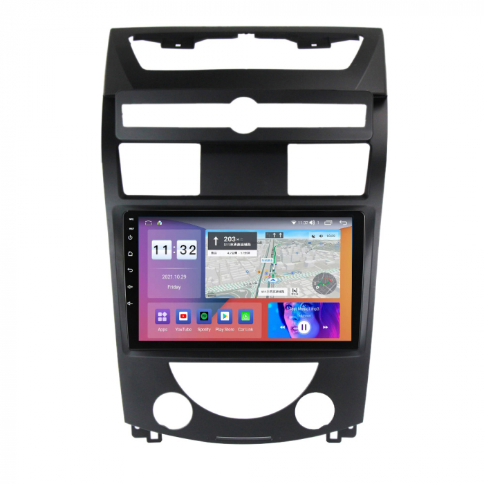 Navigatie dedicata SsangYong Rexton 2006-2012, 4 GB RAM 32 ROM, Android 13, Display QLED, 10", DSP, Carplay, Android Auto, Internet, Youtube , Waze , WI-FI , USB , Bluetooth [2]