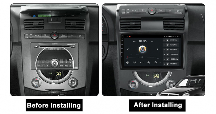 Navigatie dedicata SsangYong Rexton 2006-2012, 4GB RAM 64GB ROM, Octacore, Android 13, Display QLED 10", DSP, Carplay, Android Auto, Internet, Youtube, Waze, WIFI, Bluetooth [5]