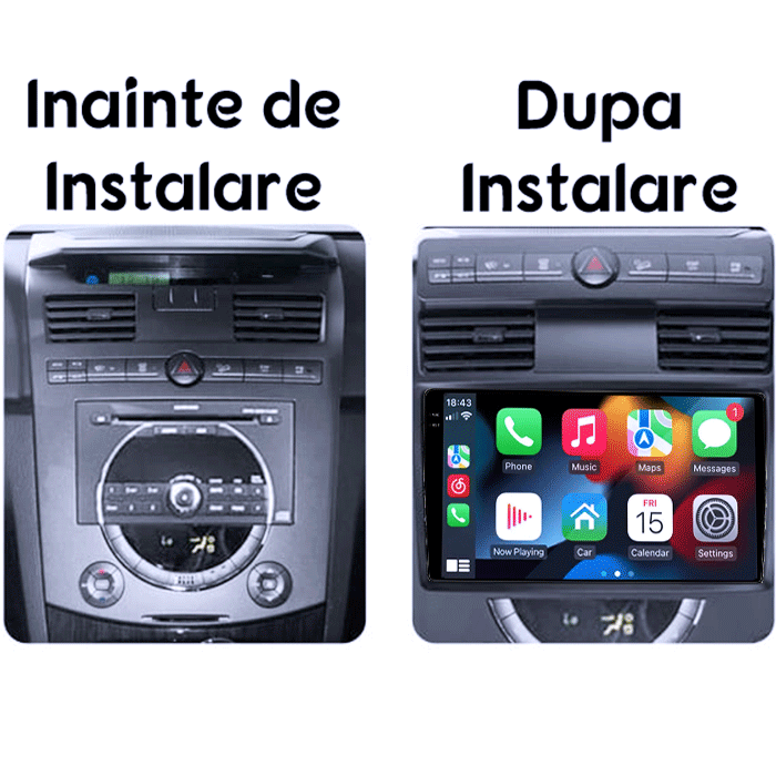 Navigatie dedicata SsangYong Rexton 2006-2012, 4GB RAM 64GB ROM, Procesor Qualcomm Octacore, Android 14, Rezolutie 2K, Display QLED 10", DSP, Carplay&Android Auto, SIM 4G [6]