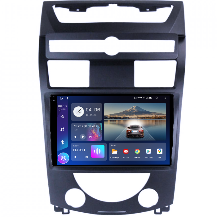 Navigatie dedicata SsangYong Rexton 2006-2012, 4GB RAM 64GB ROM, Quad Core, Display 10" QLED 1K, Carplay, Android 14, Bluetooth, Magazin Play, Suport Camere AHD [4]