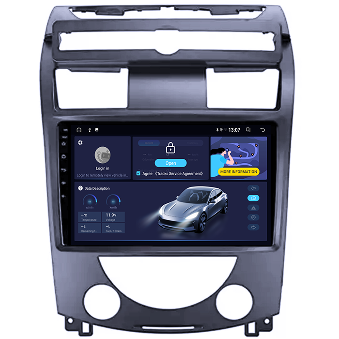 Navigatie dedicata SsangYong Rexton 2006-2012, 8GB RAM 128GB ROM, Octacore, Platforma TS18, Android 13, Display QLED 10”, Suporta camera 360º, DSP, Carplay&Android Auto, SIM 4G, Ventilator Activ [3]