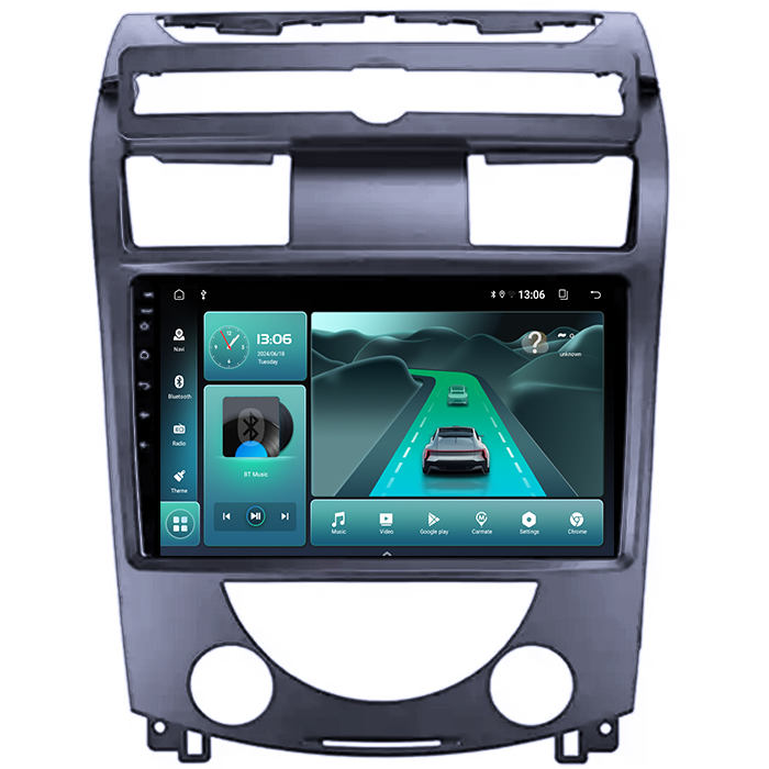 Navigatie dedicata SsangYong Rexton 2006-2012, 8GB RAM 128GB ROM, Octacore, Platforma TS18, Android 13, Display QLED 10”, Suporta camera 360º, DSP, Carplay&Android Auto, SIM 4G, Ventilator Activ [2]