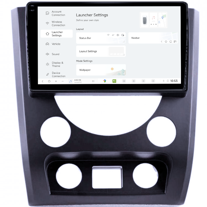 Navigatie dedicata Ssangyong Rexton W 2014-2016, DUDU3, 4GB RAM 64GB ROM, Octacore, Platforma 8581, Android, Display QLED 9", DSP, Carplay&AndroidAuto [5]