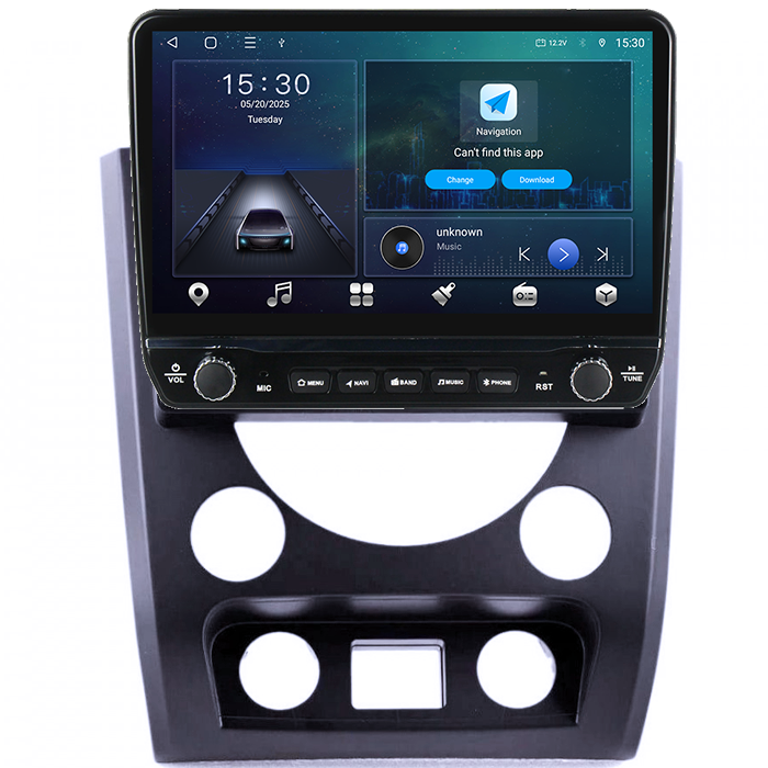 Navigatie dedicata SsangYong Rexton W 2014-2016 Tesla cu butoane rotative model 2024, 4GB RAM 64GB ROM, Procesor Quadcore, Android 14, Display QLED 10", DSP, Carplay&Android Auto [6]