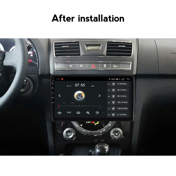 Navigatie dedicata SsangYong Rexton 2014-2016, 4 GB RAM 32 ROM, Android 13, Display QLED, 9", DSP, Carplay, Android Auto, Internet, Youtube , Waze , WI-FI , USB , Bluetooth [5]