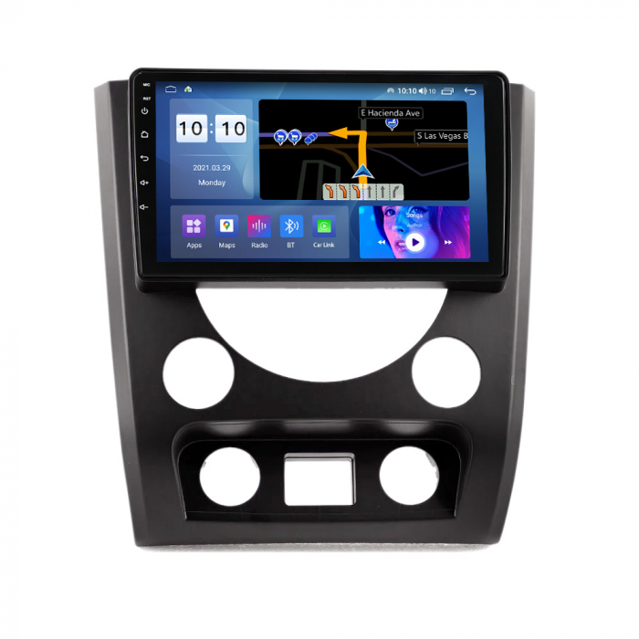 Navigatie dedicata SsangYong Rexton 2014-2016, 4GB RAM 64GB ROM, Octacore, Android 13, Display QLED 9", DSP, Carplay, Android Auto, Internet, Youtube, Waze, WIFI, Bluetooth [4]