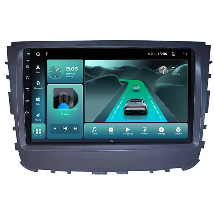 Navigatie dedicata SsangYong Rexton 2019, 8GB RAM 128GB ROM, Octacore, Platforma TS18, Android 13, Display QLED 9”, Suporta camera 360º, DSP, Carplay&Android Auto, SIM 4G, Ventilator Activ [1]