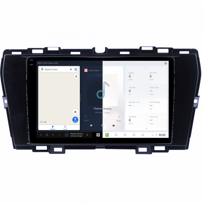 Navigatie dedicata Ssangyong Tivoli 2019-2021, DUDU3, 4GB RAM 64GB ROM, Octacore, Platforma 8581, Android, Display QLED 9", DSP, Carplay&AndroidAuto [2]