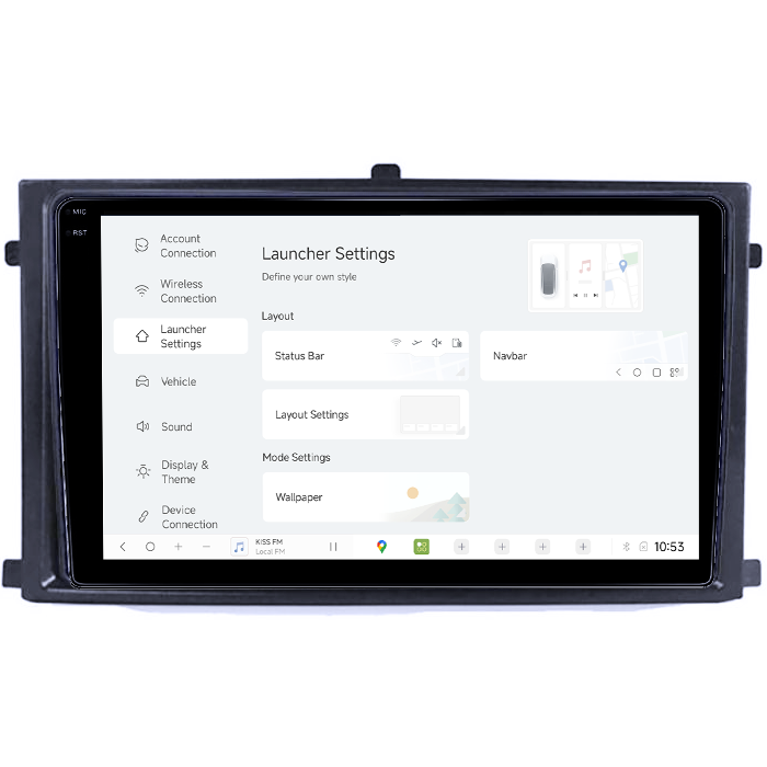 Navigatie dedicata Ssangyong Rexton 2020+&XLV 2015+, DUDU3, 4GB RAM 64GB ROM, Octacore, Platforma 8581, Android, Display QLED 9", DSP, Carplay&AndroidAuto [5]