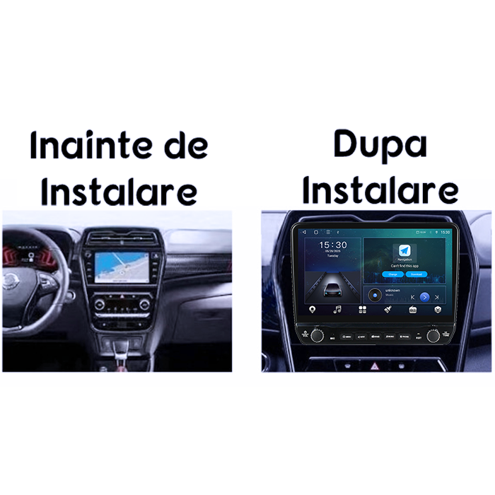 Navigatie dedicata SsangYong Tivoli 2019-2021 Tesla cu butoane rotative model 2024, 4GB RAM 64GB ROM, Procesor Quadcore, Android 14, Display QLED 10", DSP, Carplay&Android Auto [7]