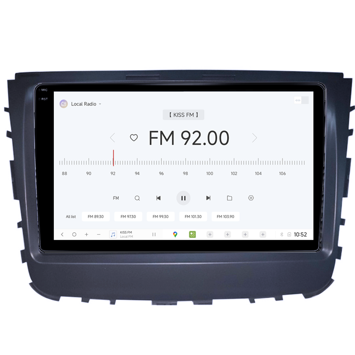 Navigatie dedicata Ssangyong Rexton 2019, DUDU3, 4GB RAM 64GB ROM, Octacore, Platforma 8581, Android, Display QLED 9", DSP, Carplay&AndroidAuto [4]