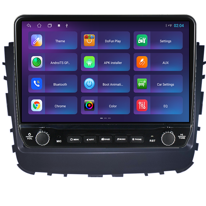 Navigatie dedicata SsangYong Rexton 2019 Tesla cu butoane rotative model 2024, 4GB RAM 64GB ROM, Procesor Quadcore, Android 14, Display QLED 10", DSP, Carplay&Android Au [4]
