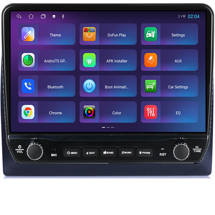 Navigatie dedicata Stilo 2010 Tesla cu butoane rotative model 2024, 4GB RAM 64GB ROM, Procesor Quadcore, Android 14, Display QLED 10", DSP, Carplay&Android Auto [4]