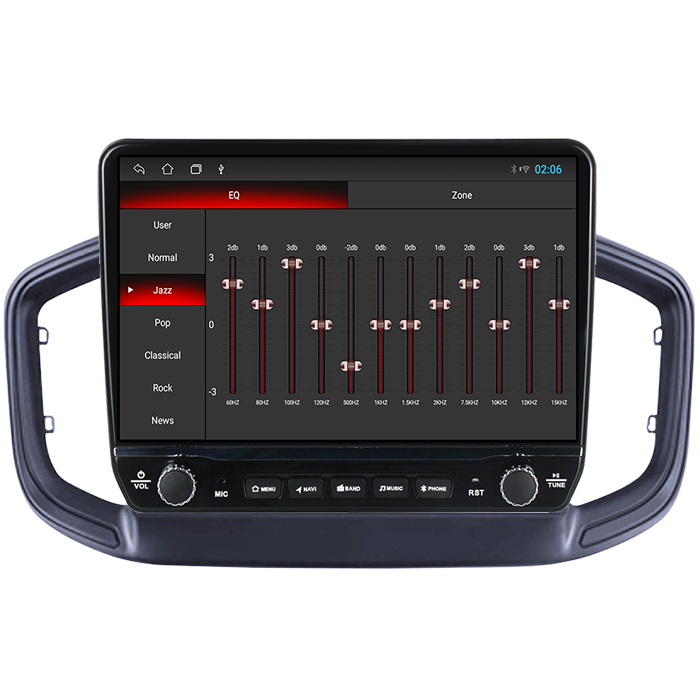 Navigatie dedicata Strada 2020-2021 Tesla cu butoane rotative model 2024, 4GB RAM 64GB ROM, Procesor Quadcore, Android 14, Display QLED 10", DSP, Carplay&Android Auto [2]