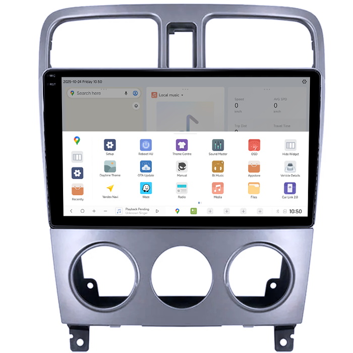 Navigatie dedicata Subaru Forester 2004-2008, DUDU3, 4GB RAM 64GB ROM, Octacore, Platforma 8581, Android, Display QLED 9", DSP, Carplay&AndroidAuto [3]