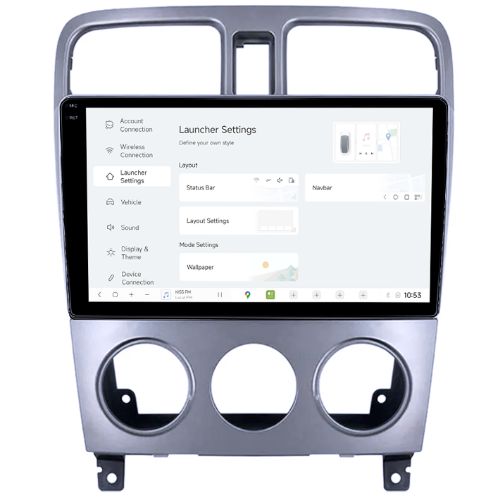 Navigatie dedicata Subaru Forester 2004-2008, DUDU3, 4GB RAM 64GB ROM, Octacore, Platforma 8581, Android, Display QLED 9", DSP, Carplay&AndroidAuto [5]
