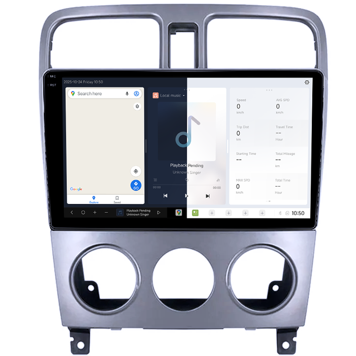 Navigatie dedicata Subaru Forester 2004-2008, DUDU3, 4GB RAM 64GB ROM, Octacore, Platforma 8581, Android, Display QLED 9", DSP, Carplay&AndroidAuto [2]