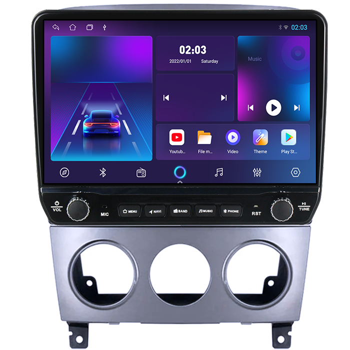 Navigatie dedicata Subaru Forester 2004-2008 Tesla cu butoane rotative model 2024, 4GB RAM 64GB ROM, Procesor Quadcore, Android 14, Display QLED 10", DSP, Carplay&Android Auto [5]