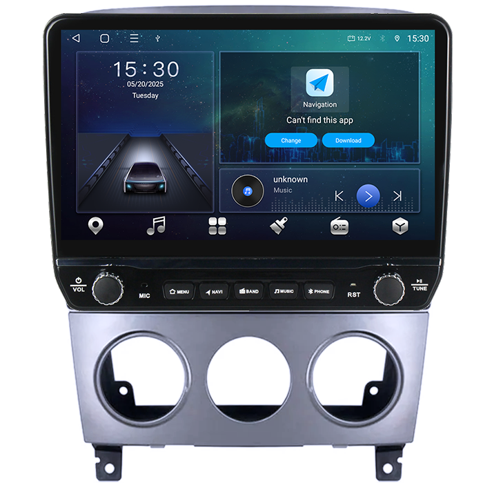 Navigatie dedicata Subaru Forester 2004-2008 Tesla cu butoane rotative model 2024, 4GB RAM 64GB ROM, Procesor Quadcore, Android 14, Display QLED 10", DSP, Carplay&Android Auto [6]