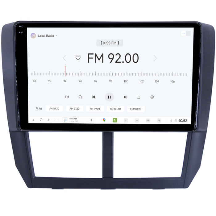 Navigatie dedicata Subaru Forester 3 2007-2013, DUDU3, 4GB RAM 64GB ROM, Octacore, Platforma 8581, Android, Display QLED 9", DSP, Carplay&AndroidAuto [4]