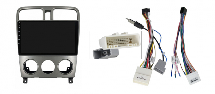 Navigatie dedicata Subaru Forester 2004-2008, 4 GB RAM 32 ROM, Android 13, Display QLED, 9", DSP, Carplay, Android Auto, Internet, Youtube , Waze , WI-FI , USB [4]