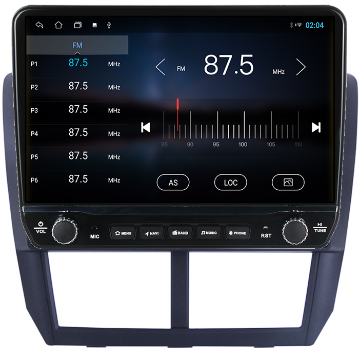 Navigatie dedicata Subaru FORESTER 3 2007-2013 Tesla cu butoane rotative model 2024, 4GB RAM 64GB ROM, Procesor Quadcore, Android 14, Display QLED 10", DSP, Carplay&Android Auto [3]
