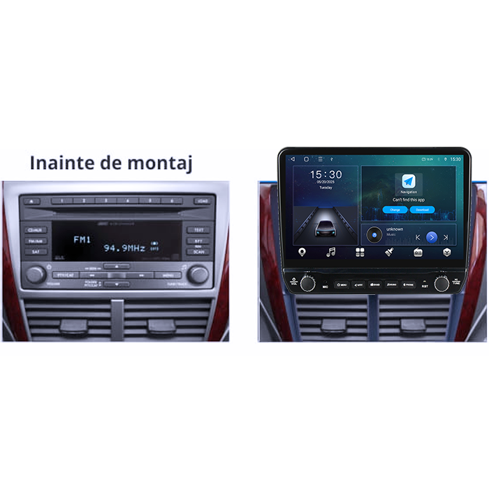 Navigatie dedicata Subaru FORESTER 3 2007-2013 Tesla cu butoane rotative model 2024, 4GB RAM 64GB ROM, Procesor Quadcore, Android 14, Display QLED 10", DSP, Carplay&Android Auto [7]