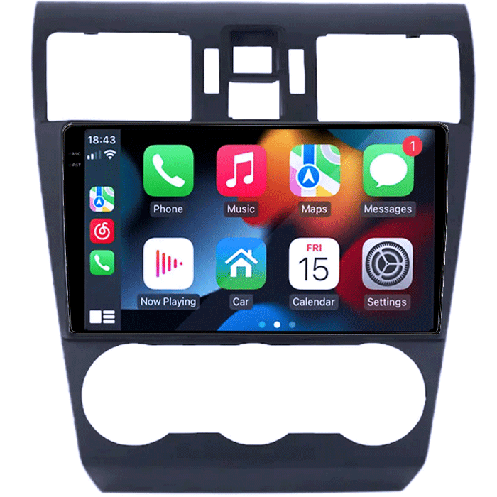 Navigatie dedicata Subaru Forester 2013-2014, 8GB RAM 128GB ROM, Octacore, Platforma TS18, Android 14, Display QLED 9", Suporta camera 360", DSP, Carplay&Android Auto, SIM 4G, Ventilator Activ [9]