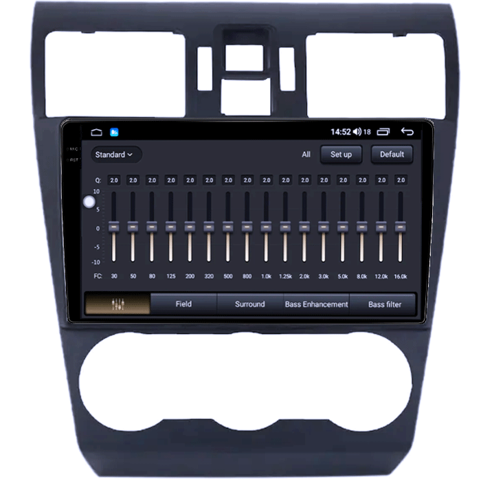 Navigatie dedicata Subaru Forester 2013-2014, 8GB RAM 128GB ROM, Octacore, Platforma TS18, Android 14, Display QLED 9", Suporta camera 360", DSP, Carplay&Android Auto, SIM 4G, Ventilator Activ [8]