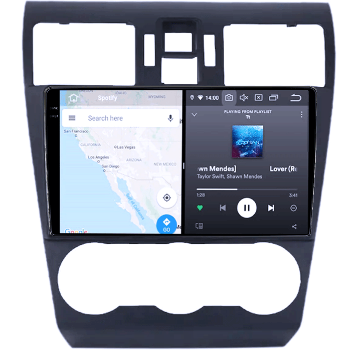 Navigatie dedicata Subaru Forester 2013-2014, 8GB RAM 128GB ROM, Octacore, Platforma TS18, Android 14, Display QLED 9", Suporta camera 360", DSP, Carplay&Android Auto, SIM 4G, Ventilator Activ [7]