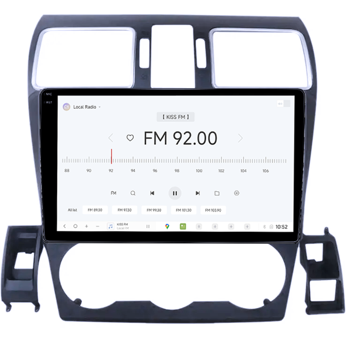 Navigatie dedicata Subaru Forester 2015-2017, DUDU3, 4GB RAM 64GB ROM, Octacore, Platforma 8581, Android, Display QLED 9", DSP, Carplay&AndroidAuto [4]