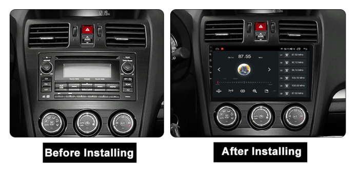 Navigatie dedicata Subaru Forester 2013-2014, 4 GB RAM 64 ROM, Android 13, Display QLED, 9", DSP, Carplay, Android Auto, Internet, Youtube , Waze , WI-FI , USB [7]