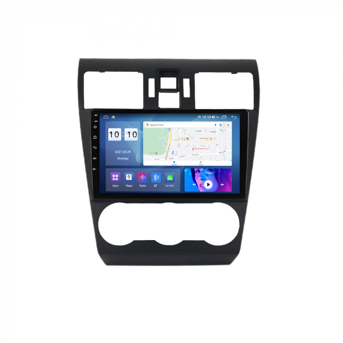 Navigatie dedicata Subaru Forester 2013-2014, 4 GB RAM 64 ROM, Android 13, Display QLED, 9", DSP, Carplay, Android Auto, Internet, Youtube , Waze , WI-FI , USB [3]