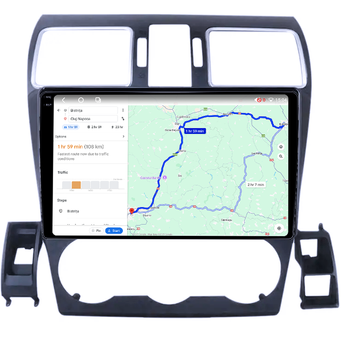 Navigatie dedicata Subaru Forester 2015-2017, 8GB RAM 128GB ROM, Octacore, Platforma TS18, Android 14, Display QLED 9", Suporta camera 360", DSP, Carplay&Android Auto, SIM 4G, Ventilator Activ [2]