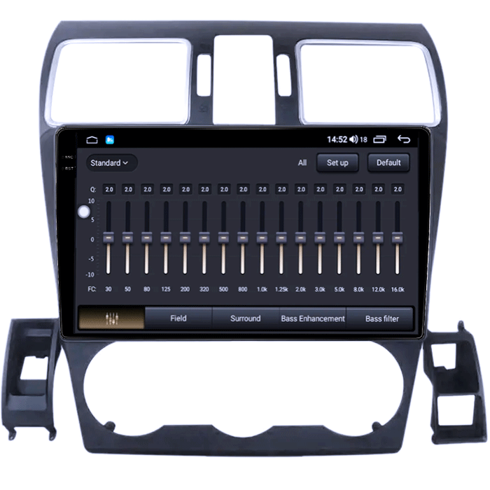 Navigatie dedicata Subaru Forester 2015-2017, 8GB RAM 128GB ROM, Octacore, Platforma TS18, Android 14, Display QLED 9", Suporta camera 360", DSP, Carplay&Android Auto, SIM 4G, Ventilator Activ [9]