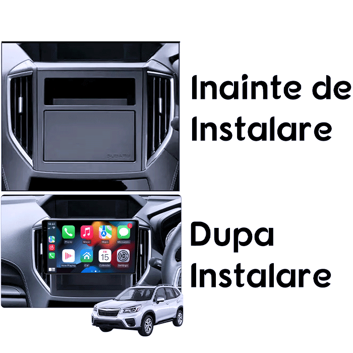 Navigatie dedicata Subaru Forester 2017-2020, 8GB RAM 128GB ROM, Octacore, Platforma TS18, Android 14, Display QLED 9", Suporta camera 360", DSP, Carplay&Android Auto, SIM 4G, Ventilator Activ [7]