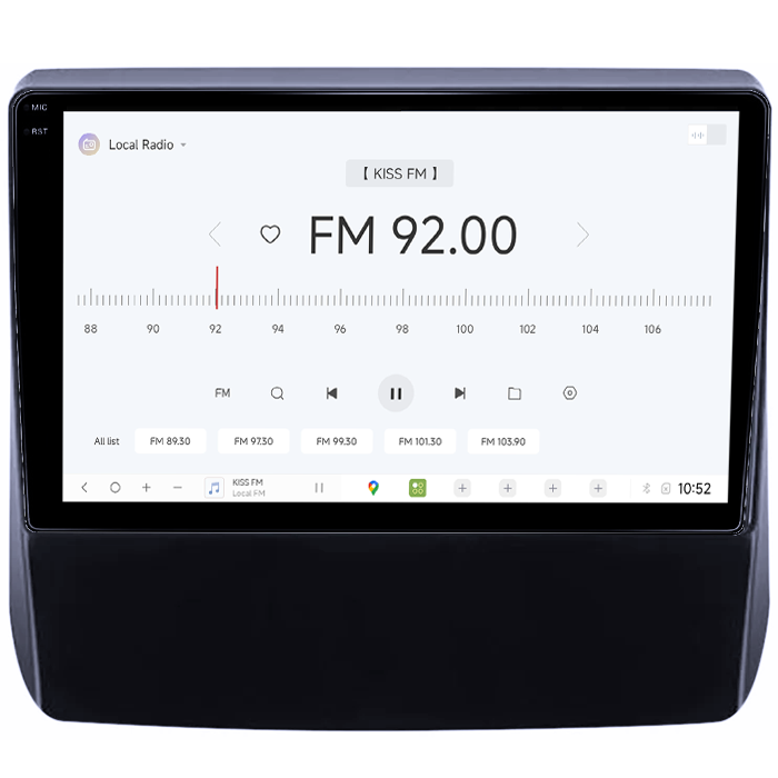 Navigatie dedicata Subaru Forester 2018-2021, DUDU3, 4GB RAM 64GB ROM, Octacore, Platforma 8581, Android, Display QLED 9", DSP, Carplay&AndroidAuto [4]