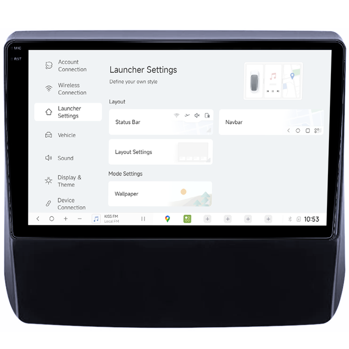 Navigatie dedicata Subaru Forester 2018-2021, DUDU3, 4GB RAM 64GB ROM, Octacore, Platforma 8581, Android, Display QLED 9", DSP, Carplay&AndroidAuto [5]