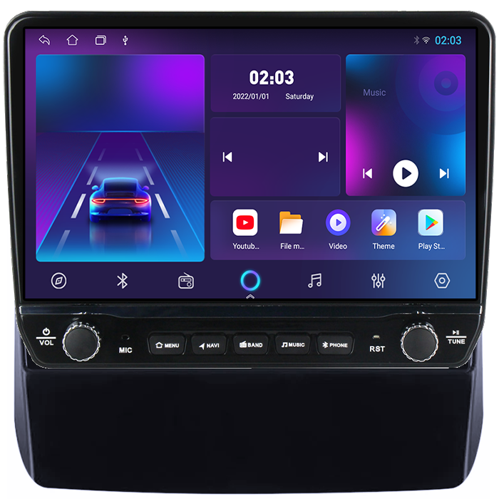 Navigatie dedicata Subaru FORESTER 2018-2021 Tesla cu butoane rotative model 2024, 4GB RAM 64GB ROM, Procesor Quadcore, Android 14, Display QLED 10", DSP, Carplay&Android Auto [5]