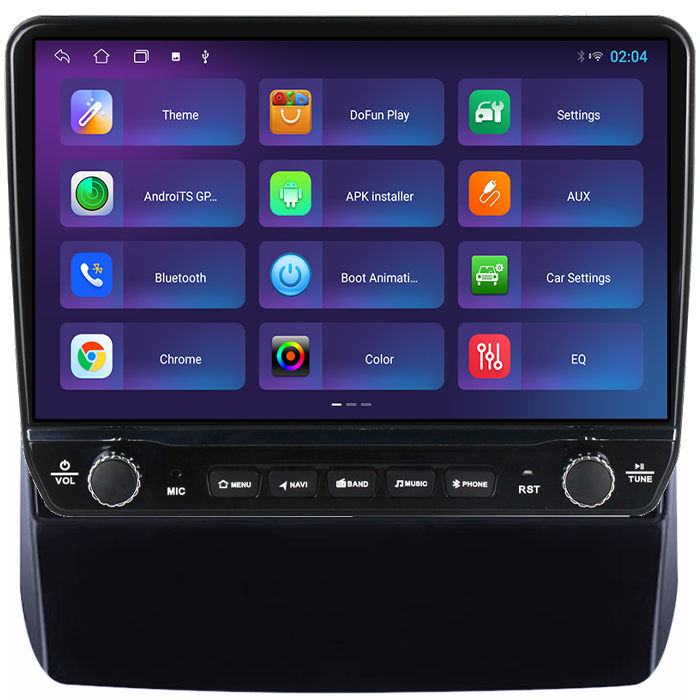 Navigatie dedicata Subaru FORESTER 2018-2021 Tesla cu butoane rotative model 2024, 4GB RAM 64GB ROM, Procesor Quadcore, Android 14, Display QLED 10", DSP, Carplay&Android Auto [4]