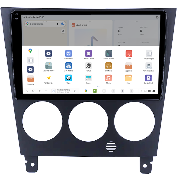 Navigatie dedicata Subaru Impreza 2002-2007, DUDU3, 4GB RAM 64GB ROM, Octacore, Platforma 8581, Android, Display QLED 9", DSP, Carplay&AndroidAuto [3]