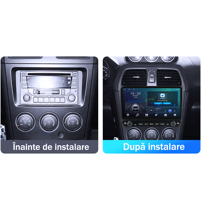 Navigatie dedicata Subaru Impreza 2002-2007 Tesla cu butoane rotative model 2024, 4GB RAM 64GB ROM, Procesor Quadcore, Android 14, Display QLED 10", DSP, Carplay&Android Auto [7]