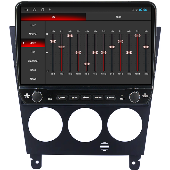 Navigatie dedicata Subaru Impreza 2002-2007 Tesla cu butoane rotative model 2024, 4GB RAM 64GB ROM, Procesor Quadcore, Android 14, Display QLED 10", DSP, Carplay&Android Auto [2]