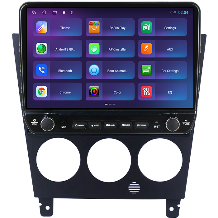 Navigatie dedicata Subaru Impreza 2002-2007 Tesla cu butoane rotative model 2024, 4GB RAM 64GB ROM, Procesor Quadcore, Android 14, Display QLED 10", DSP, Carplay&Android Auto [4]