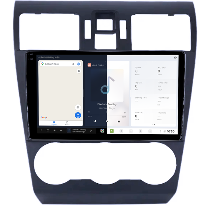 Navigatie dedicata Subaru Forester 2013-2014, DUDU3, 4GB RAM 64GB ROM, Octacore, Platforma 8581, Android, Display QLED 9", DSP, Carplay&AndroidAuto [2]