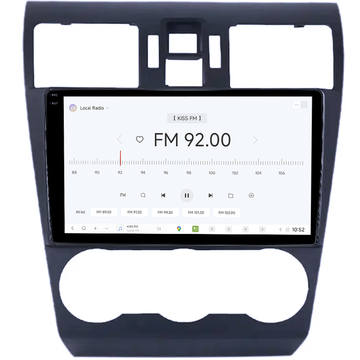 Navigatie dedicata Subaru Forester 2013-2014, DUDU3, 4GB RAM 64GB ROM, Octacore, Platforma 8581, Android, Display QLED 9", DSP, Carplay&AndroidAuto [4]