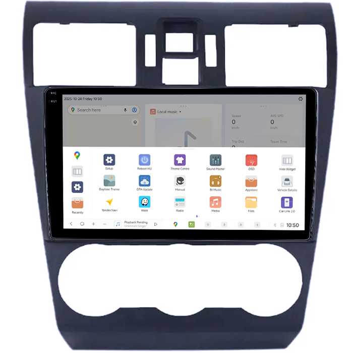 Navigatie dedicata Subaru Forester 2013-2014, DUDU3, 4GB RAM 64GB ROM, Octacore, Platforma 8581, Android, Display QLED 9", DSP, Carplay&AndroidAuto [3]